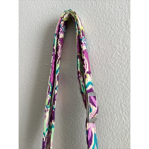 Vera Bradley Disney Plums Up Mickey Minnie Mouse Small Zip Crossbody Purse - Picture 12 of 14